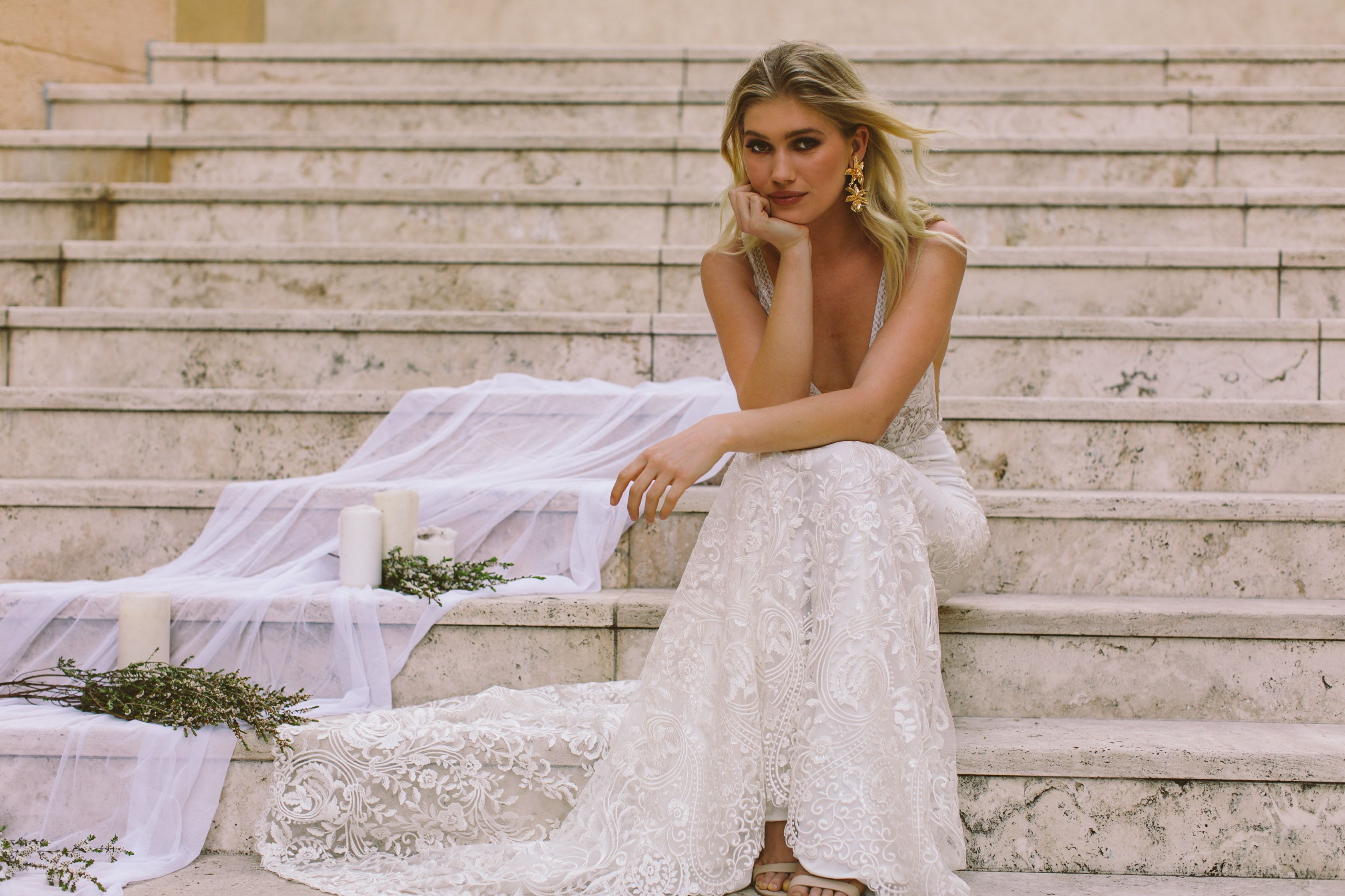 Rome inspired photoshoot - Made With Love Unique Bridal